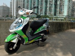 澳门德安改装踏板欣赏 - Yamaha Cygnus X