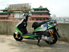 澳门德安改装踏板欣赏 - Yamaha Cygnus X