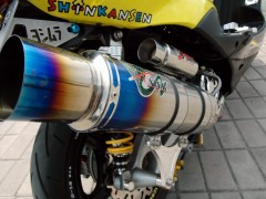 澳门德安改装踏板欣赏 - Yamaha Cygnus-X SR