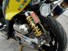 澳门德安改装踏板欣赏 - Yamaha Cygnus-X SR