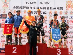 进口250CC A组团体前三