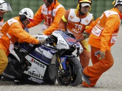洛伦佐(Jorge Lorenzo)摔车回放