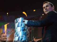 洛伦佐(Jorge Lorenzo)出席FIM年终颁奖典礼