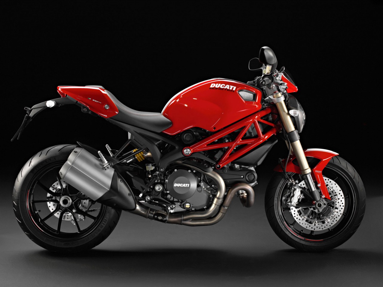 ducati 2013 monster"怪兽"1100 evo_摩托车库_图库_全球摩托车网