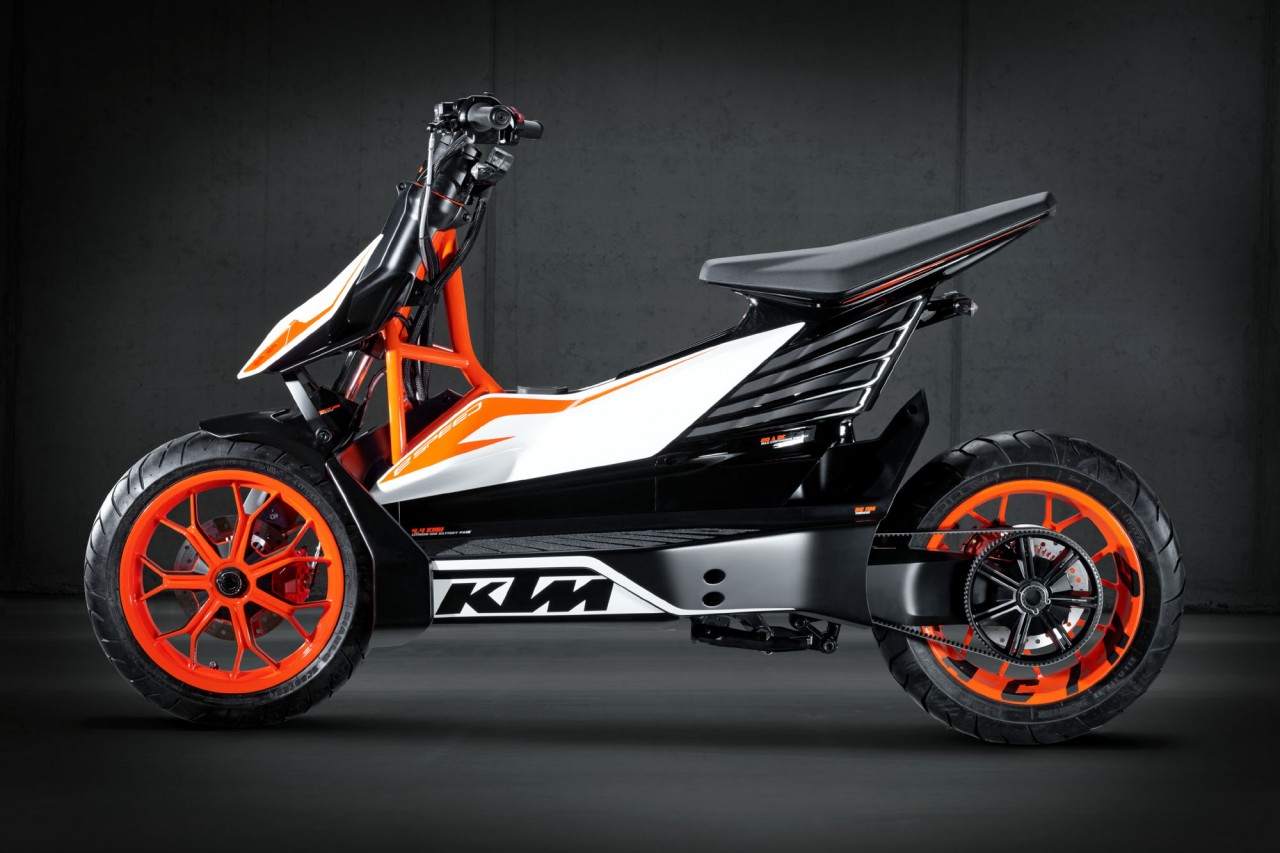 ktm 展出电动踏板概念车e-speed_行业资讯_资讯中心_全球摩托车网