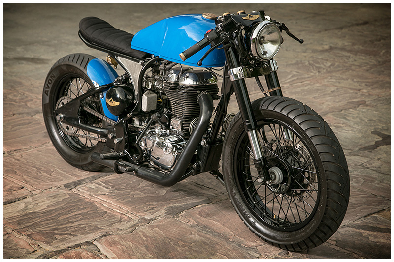 皇家恩菲尔德royalenfieldcaféracerbyrajputanacustoms