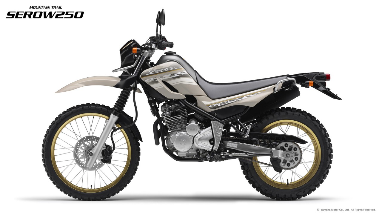 雅马哈新款250摩托车,国内雅马哈250最新款 雅马哈 2014 yamaha xt250 serow 本土版_摩托车库_图库_全球摩托车网