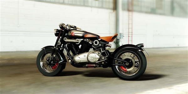 比哈雷更艺术 英国百年老厂发布复古摩托车