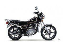 豪爵铃木太子车GN125-2F 摩托车图3