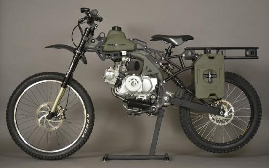 Motoped Survival Bike 01