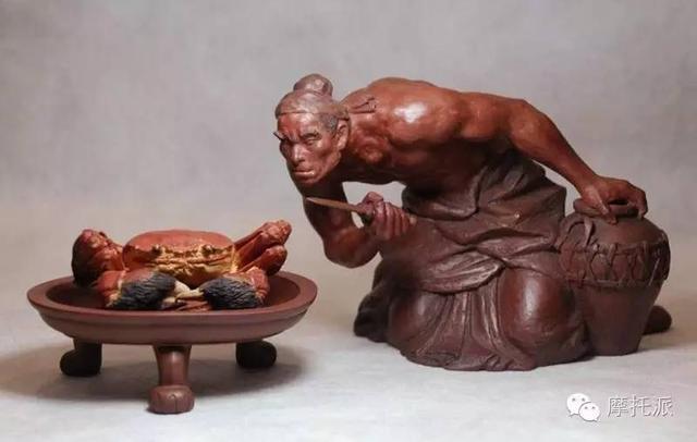 摩托茶馆 #吃螃蟹的人