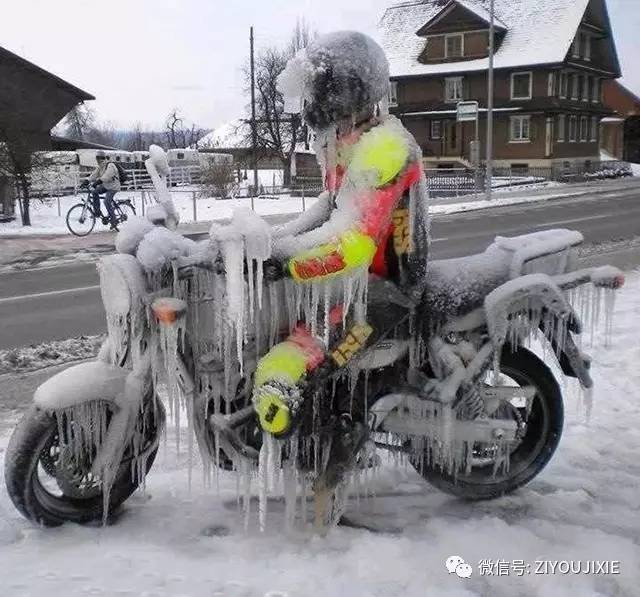 那些冬天骑着不冷的摩托车