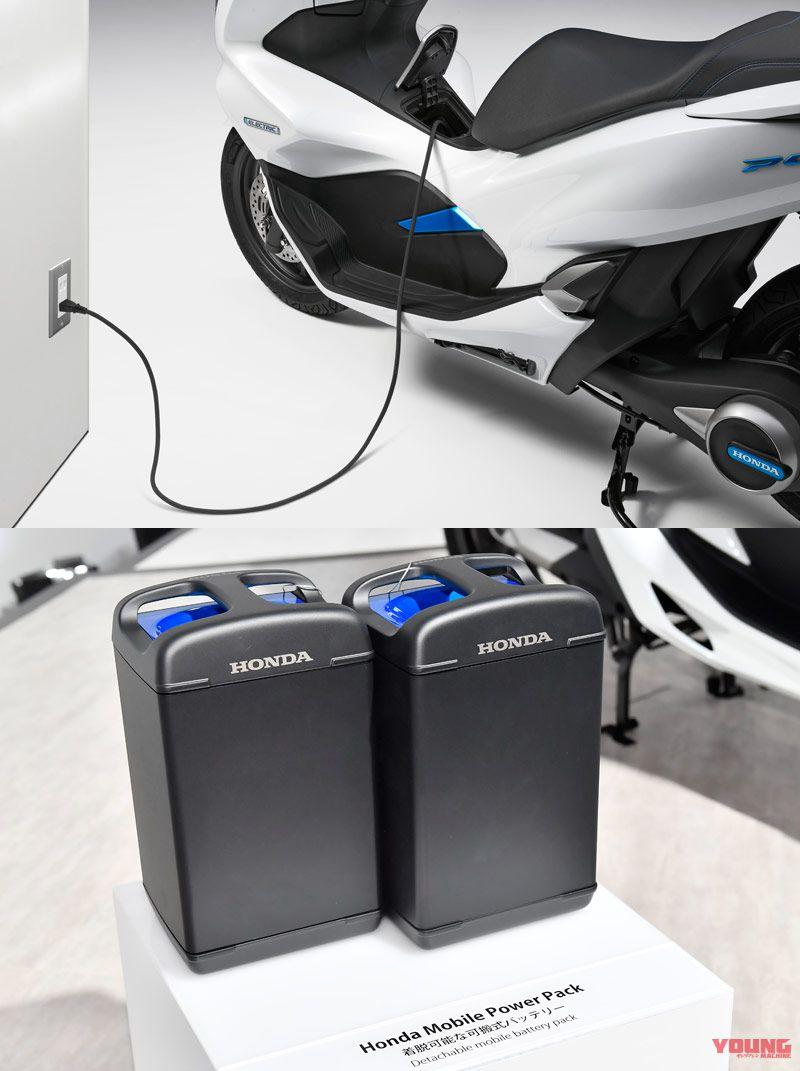 全球首发HONDA“PCX HYBRID／EV”油电混动踏板摩托车登场