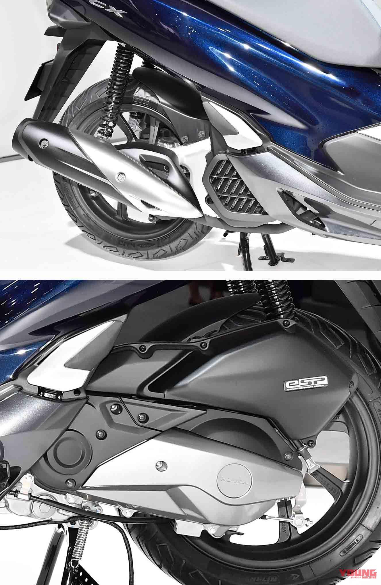 全球首发HONDA“PCX HYBRID／EV”油电混动踏板摩托车登场