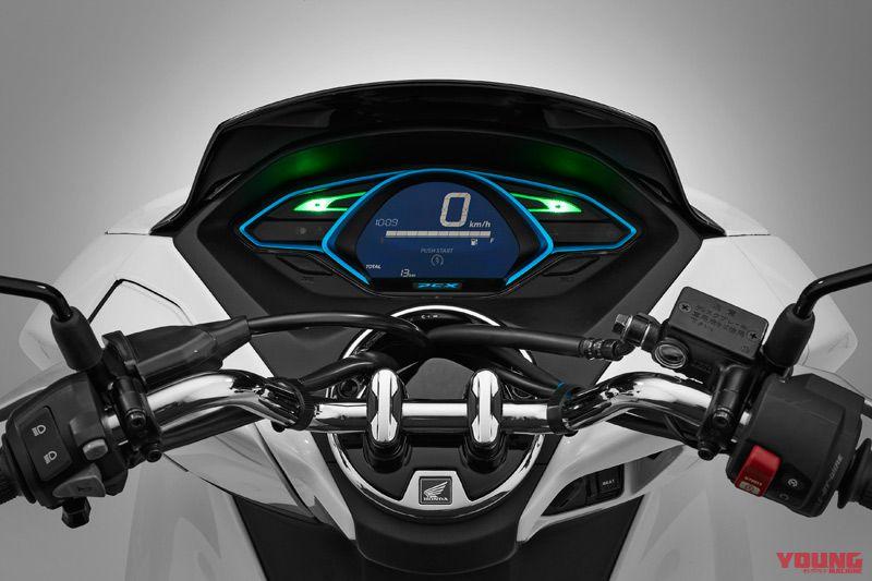 全球首发HONDA“PCX HYBRID／EV”油电混动踏板摩托车登场