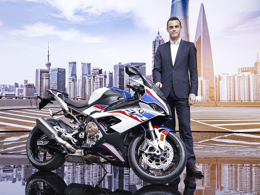 BMW摩托车销售与市场营销副总裁 雷驰先生