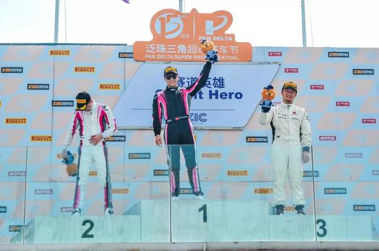 赛道英雄Supercar Challenge组别季军 李彦翰