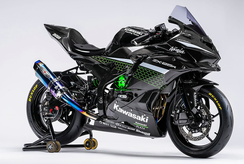 川崎最强250亮相却不卖！ZX-25R赛道版高清图赏_新车新品_资讯
