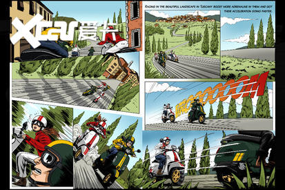 Vespa Racing Sixties特别版