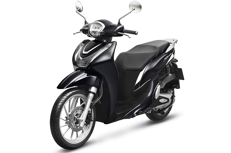经典大轮踏板摩托 本田sh125发布2021款 配置提升不少