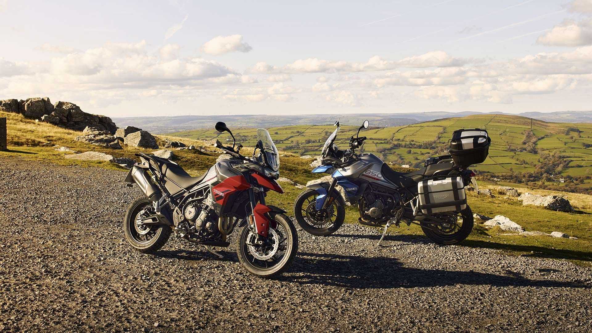 售价9300英镑入门级拉力摩托凯旋tiger850sport上市