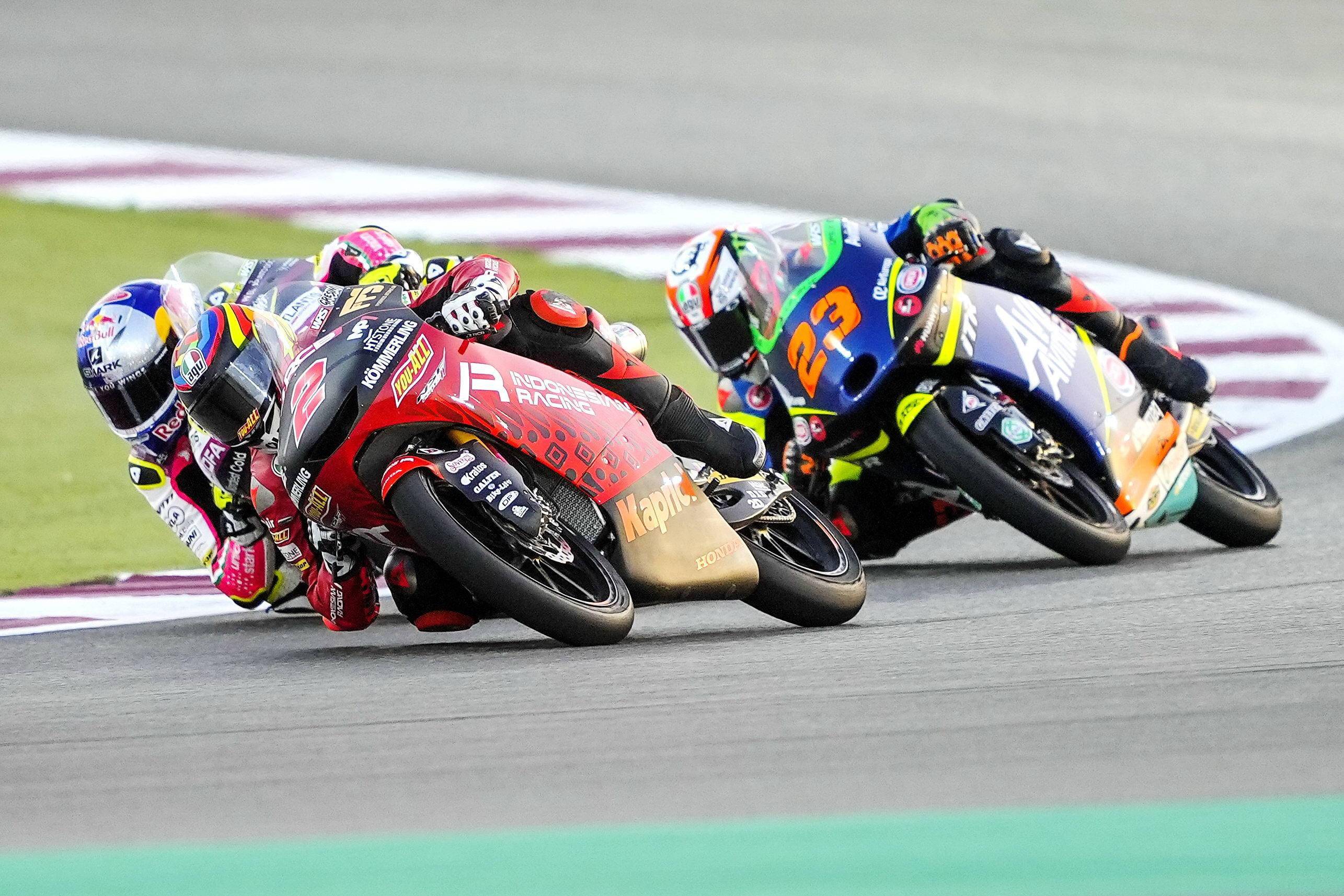 2021 motogp 卡塔尔站第一场:吉斯尼 moto3 夺得第五