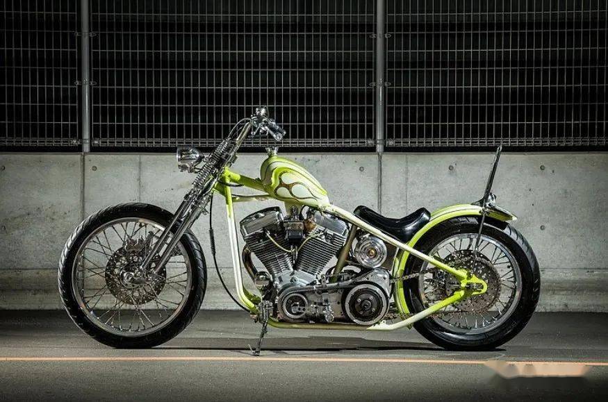 老哈雷的魅力hdevolutionchopper