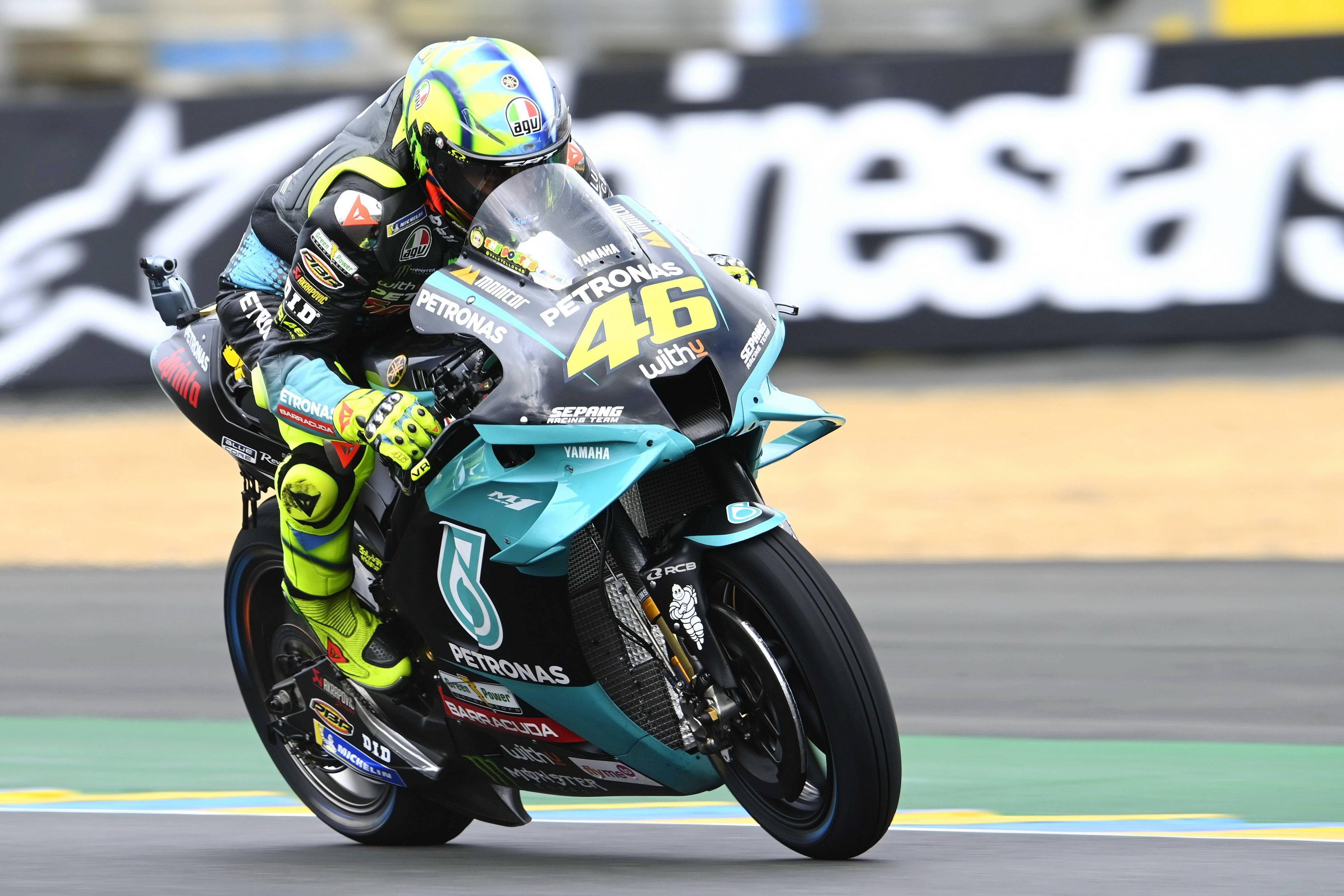 motogp 法国站—罗斯获得 2021年开赛以来的最好成绩_motogp_摩托