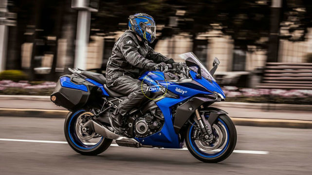 铃木gsx-s1000gt全球首发 首次采用全彩仪表 标配双向