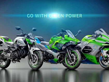 Kawasaki 全线新能源样板车、看日本制造商的合纵连横