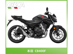 适用于GKA摩托车本田CB400F铝合金无损安装双弹簧防摔棒图1