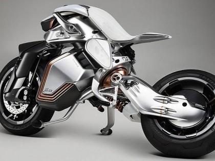 取消车把：雅马哈推出概念自平衡电动摩托车 Motoroid 2